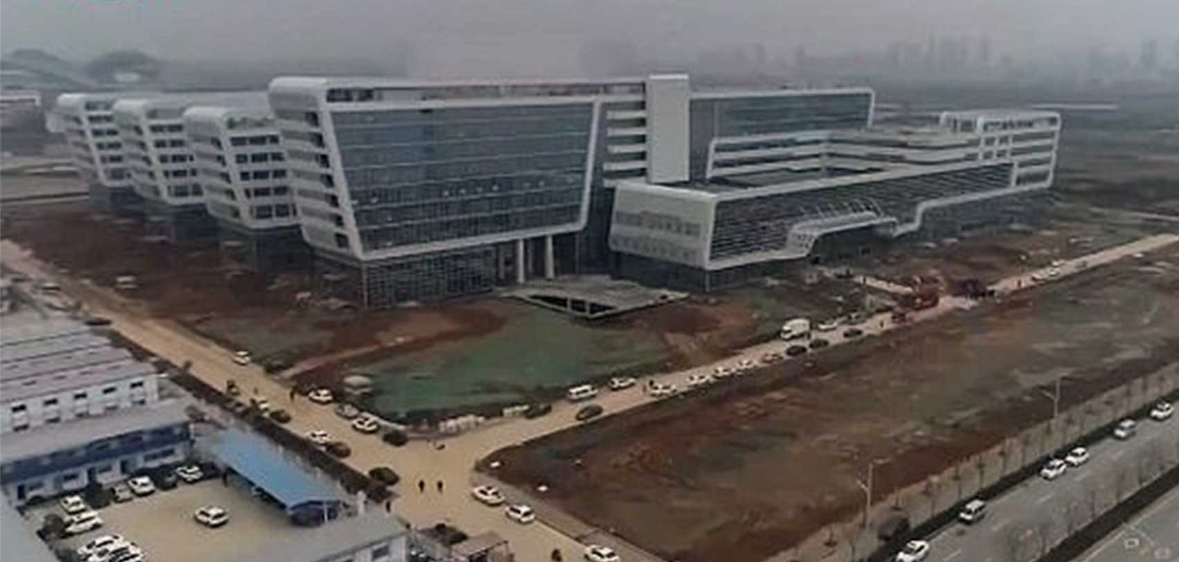 चीनले २ दिनमै बनायाे अस्पताल